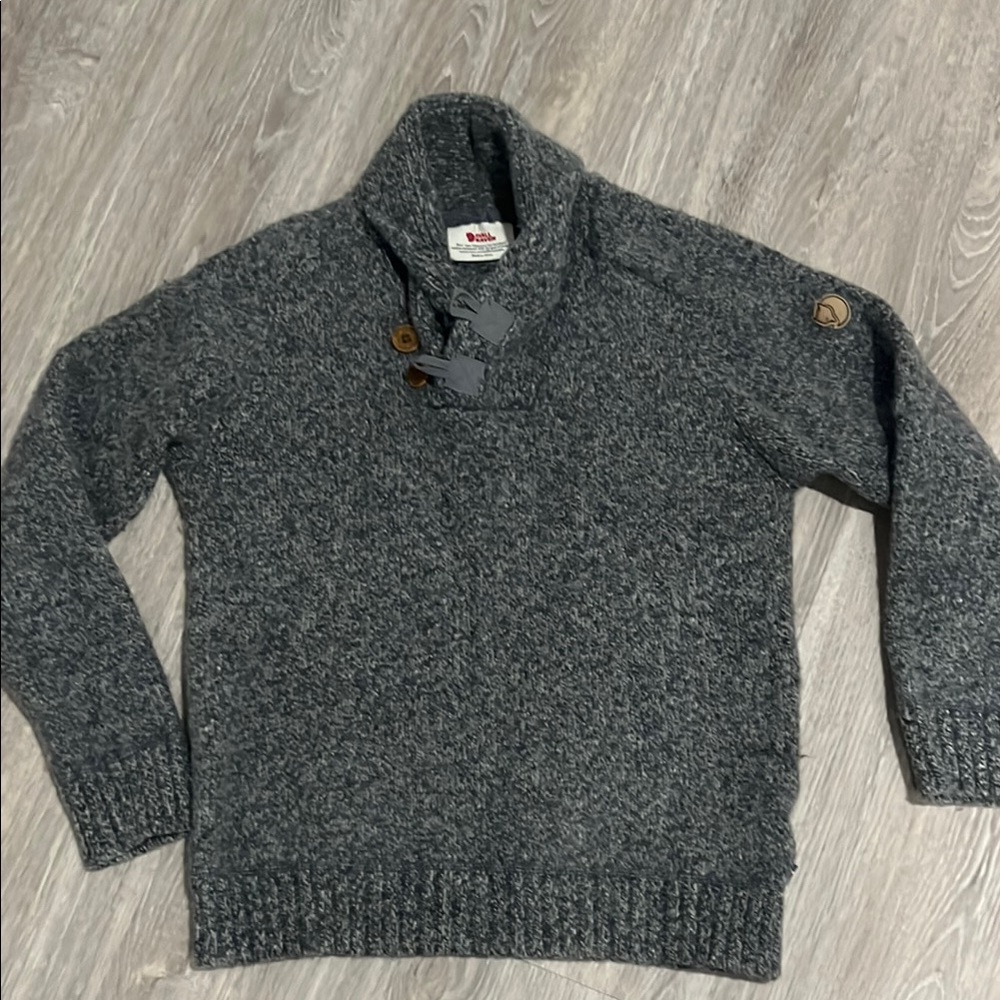 Fjallraven Lada Men's Gray Sweater